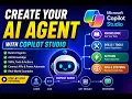 Microsoft Copilot Agents Tutorial 2026 Create AI Agent Skills Tools Actions Step-by-Step