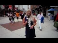 Minnesota Twins reporter Audra Martin in Baltimore for Twins-Orioles game