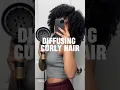 How I diffuse my 3c-4a hair