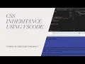 VSCode Tutorial Cascading Stylesheets CSS Inheritance