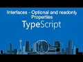Optional and readonly properties for interfaces in Typescript