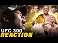 Israel Adesanya Reacts To The INSANE UFC 300 Pay Per View