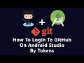 How To LogIn To GitHubOn Android Studio By Tokens If You Can t log in to GitHub on Android Studio