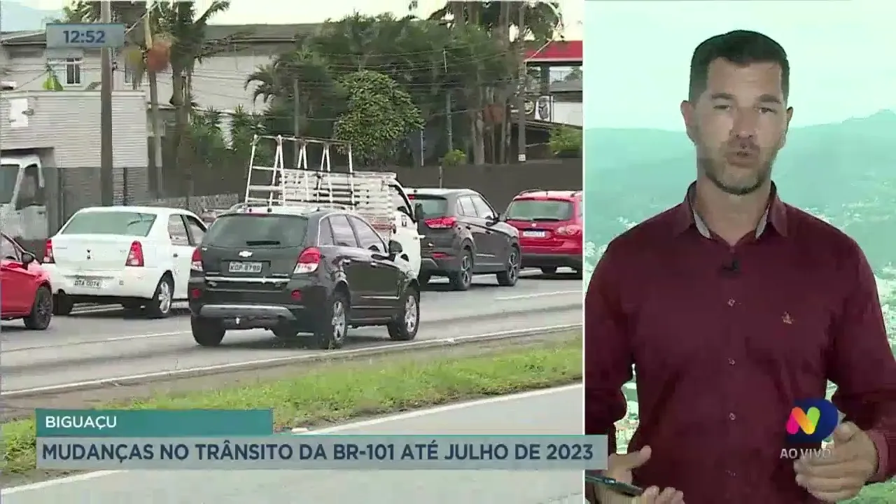 Mudanças no trânsito da BR-101 até julho de 2022