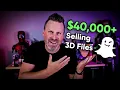 40 000 selling Digital Ghosts for 3D Printing