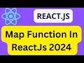 How to use map function in React js 2024 How do you use a map