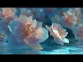 A Pastel Blue Dream Walk 💧 A Relaxing Journey Through Water, Flowers & a Castle (4K)