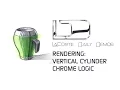 Ellipse Warmup and Cylinder Exercise - Green Thermos