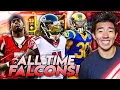 ALL TIME ATLANTA FALCONS THEME TEAM GOLDEN TICKET VICKINGTON RETURNS Madden 20