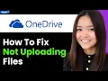 How to Fix Microsoft Onedrive Not Uploading Files 2026 Step By Step