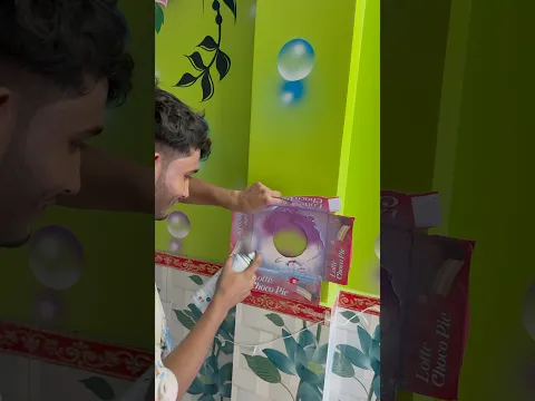 3d bubble wall design painting bedroom 🏡#highlights #trending #painting