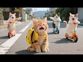 Download Lagu Kitten Just Wants a Scooter for School, So Mama Cat Runs a Marathon to Make Her Dream Come True ❤️