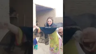 رقص بلوچی دختر روستا 