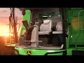 INSIDE X9 - First Class Cabin John Deere