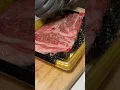 Lagu Wagyu steak 🥩 #food #cooking