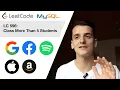 LeetCode 596 Classes More Than 5 Students SQL