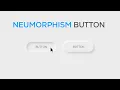 CSS neumorphism button hover effect html css