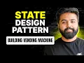 State Design Pattern Build Vending Machine UML Code System Design