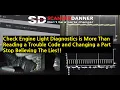 MAF sensor trouble code P0102 caused by a bad ground GM 3100