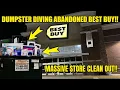 DUMPSTER DIVING ABANDONED BEST BUY STORE CLEAN OUT