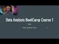 Python Data Analysis Bootcamp Introduction 1 - 1