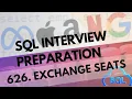 Exchange Seats Leetcode 626 Crack SQL Interviews in 50 Qs