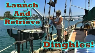 How We Launch And Retrieve Our Dinghies!