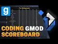 Coding a Garry s Mod DarkRP Scoreboard - LIVE
