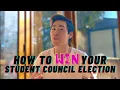 How to WIN your Student Council Election From a Student Council President