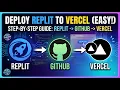 How To Deploy Replit Project to Vercel through GitHub Repository