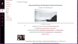 Navigating Canvas