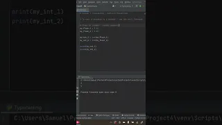 Typecasting in Python part 2