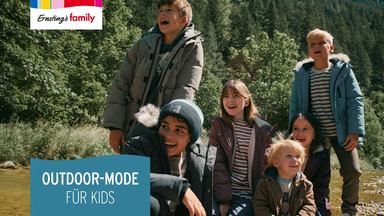 Ernsting's family — Ernsting's family - Children's Jackets (YouTube video ad)