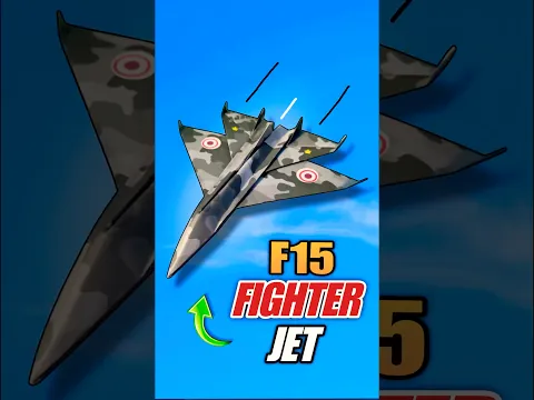 How to Make a F15 Fighter Jet Paper Plane