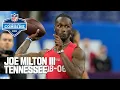 Joe Milton III s FULL 2024 NFL Scouting Combine On Field Workout