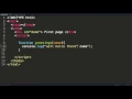 Javascript Tutorial 8 Writing Functions