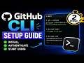 GitHub CLI Setup Guide in 2 Minutes