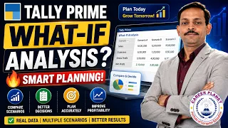 Scenario Management in Tally Prime | How to Create & Apply Scenarios