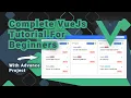 Vue JS For Beginners with ADVANCE PROJECT - 04 conditional rendering loop data binding and more