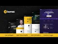 Bomex - Cryptocurrency Bitcoin HTML Template Themeforest Website Templates and Themes
