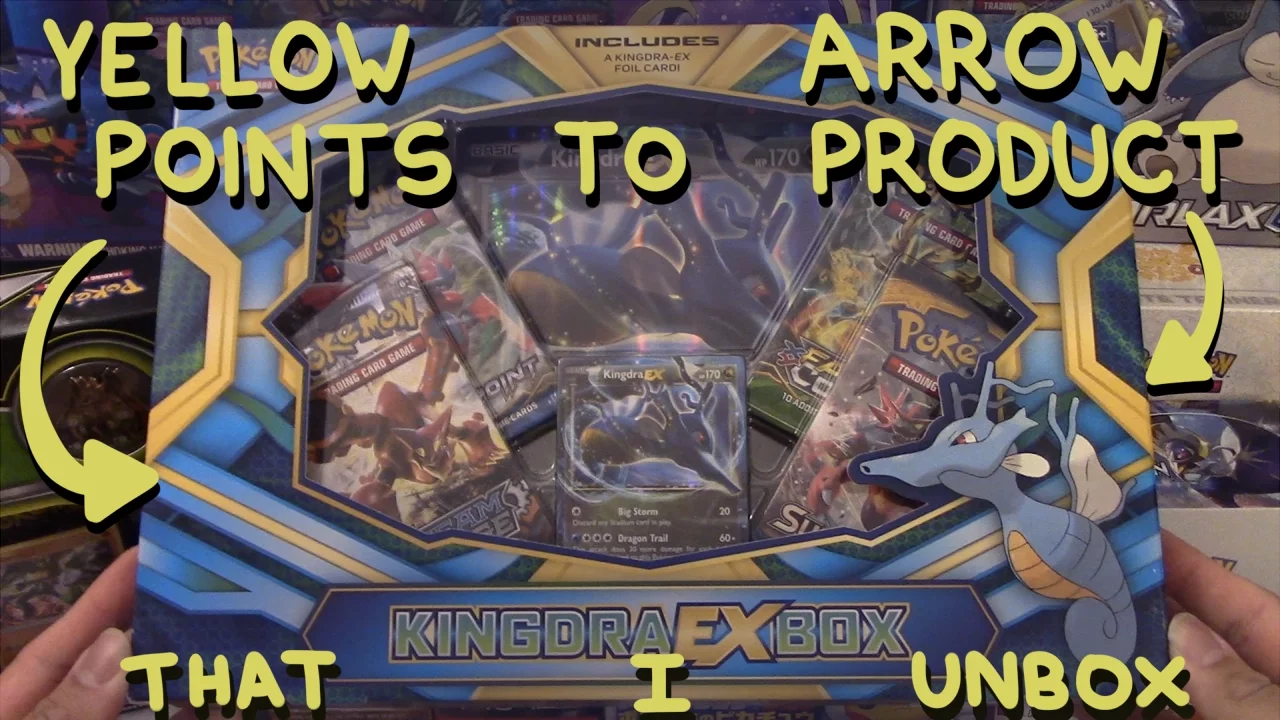 Pokemon TCG - KINGDRA EX UN-BOXING!