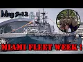 Navy Marines and Coast Guard Invade Miami for Fleet Week Military Ships