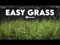 Create Grass With Wind Animation in Blender - TUTORIAL