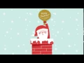 Up on the House Top - Animated GIF Holiday Card