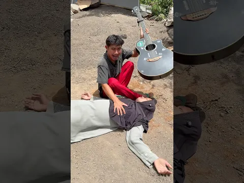 Dapat gitar mamah tiada 🥹❤️🇵🇸❤️