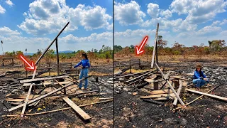 O FOGO DESTRUIU TUDO…ATÉ A CASA QUEIMOU! 😭🔥