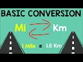 Download Lagu Converting Mile to Kilometer and Kilometer to Mile | Animation