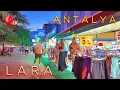 Download Lagu LARA ANTALYA 📍 4K Walking tour Evening in Lara ATALYA TURKIYE