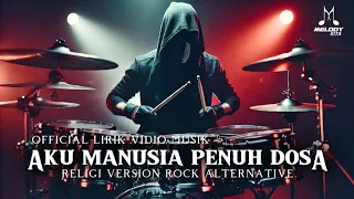  viral aku manusia penuh dosa official lirik vidio musik version rock metal