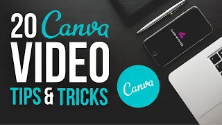 Download 20 CANVA VIDEO TIPS \u0026 TRICKS  (Canva Video Editing Tutorial - How To Edit Videos In Canva) MP3